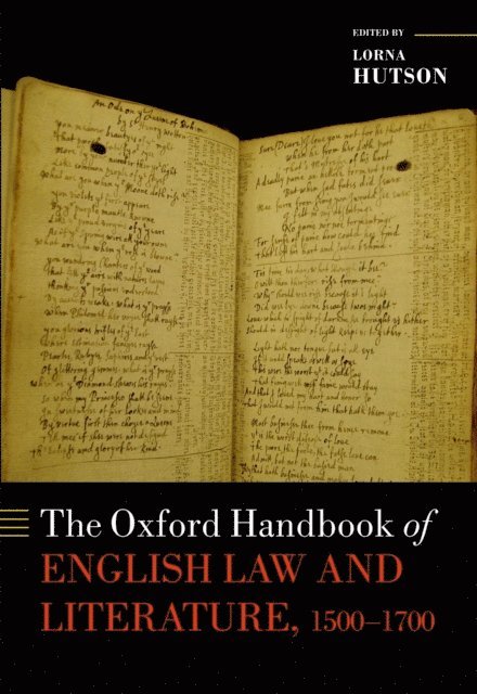 Lorna Hutson - Oxford Handbook of English Law and Literature, 1500-1700, E-bok