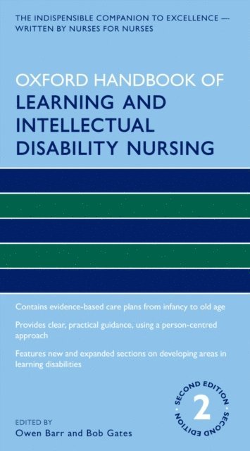 Bob Gates, Owen Barr - Oxford Handbook of Learning and Intellectual Disability Nursing, E-bok