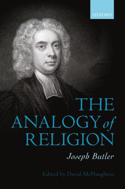 David McNaughton - Joseph Butler: The Analogy of Religion, E-bok