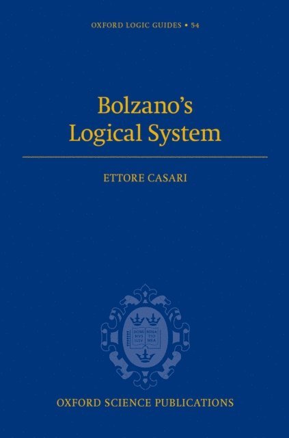 Ettore Casari - Bolzano's Logical System, E-bok
