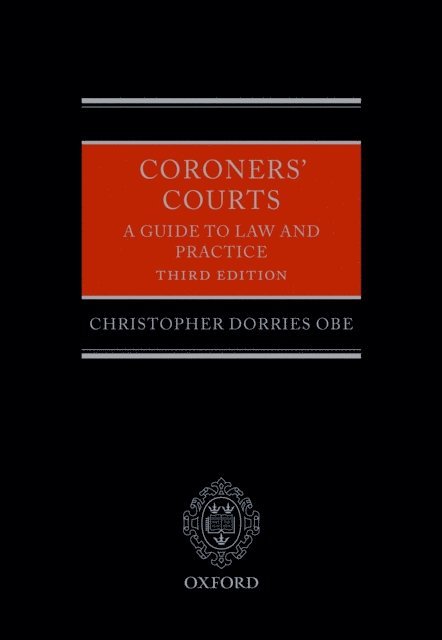 Christopher Dorries OBE - Coroners' Courts, E-bok