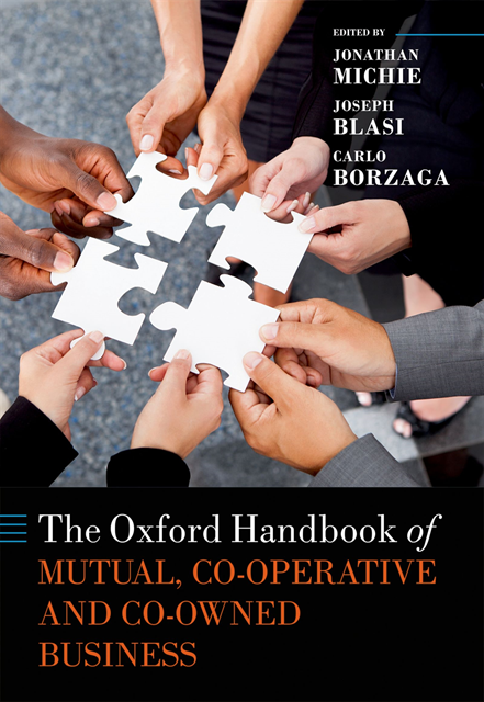 Carlo Borzaga, Joseph R. Blasi, Jonathan Michie - Oxford Handbook of Mutual, Co-Operative, and Co-Owned Business, E-bok