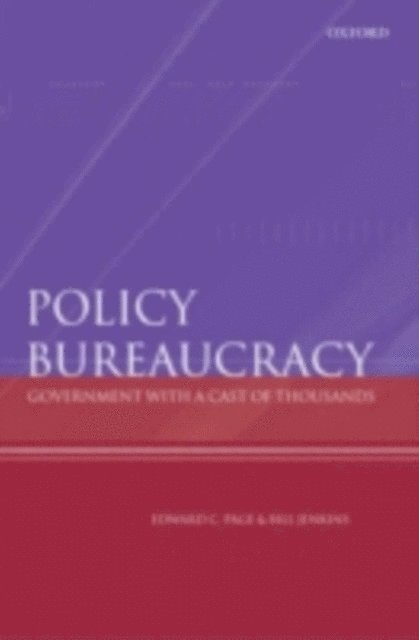 Bill Jenkins, Edward C Page - Policy Bureaucracy, E-bok