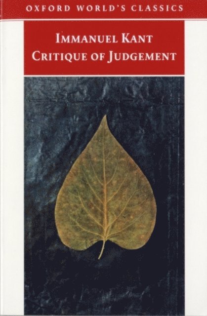 Immanuel Kant, Nicholas Walker - Critique of Judgement, E-bok
