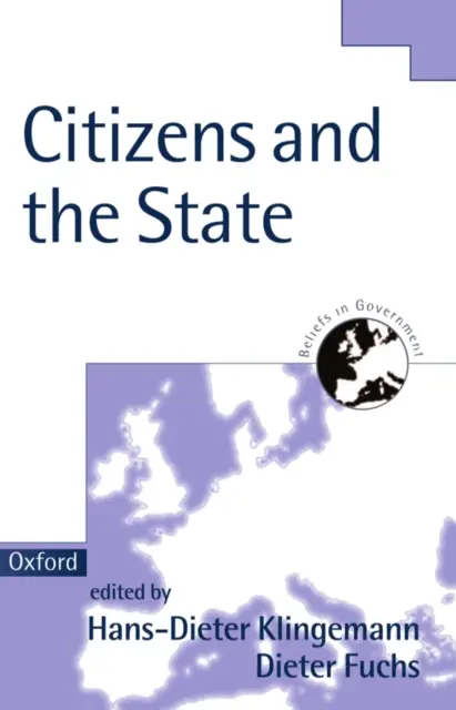 Dieter Fuchs, Hans-Dieter Klingemann - Citizens and the State, E-bok. Tillgänglighet: Lägg i varukorg