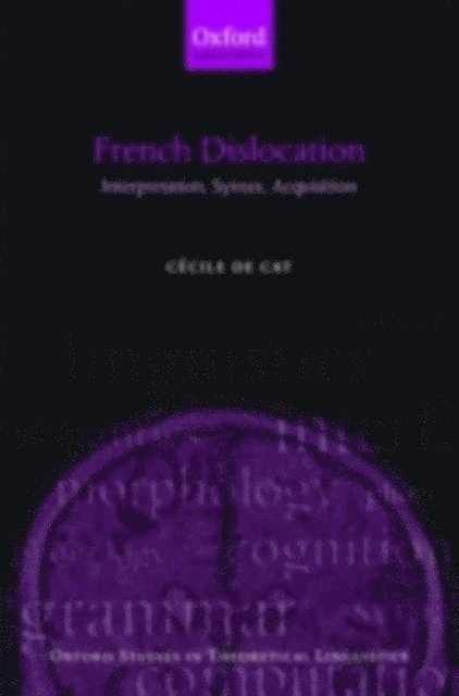 Cecile de Cat - French Dislocation, E-bok
