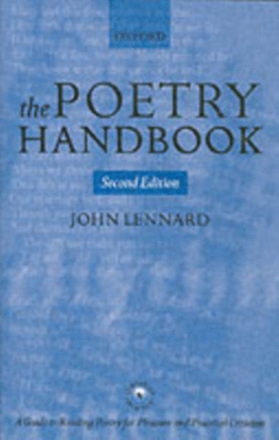 John Lennard - Poetry Handbook, E-bok
