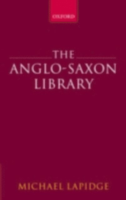 Michael Lapidge - Anglo-Saxon Library, E-bok