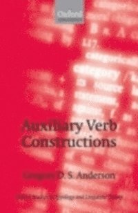 Gregory D. S. Anderson - Auxiliary Verb Constructions, E-bok