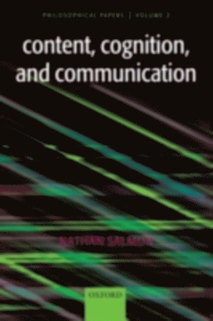 Nathan Salmon - Content, Cognition, and Communication, E-bok. Tillgänglighet: Lägg i varukorg
