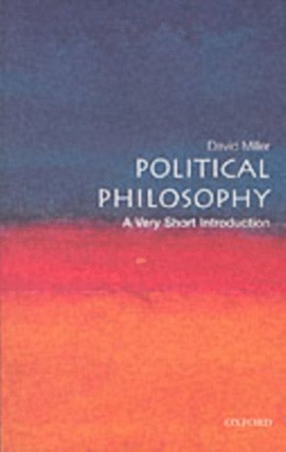 David Miller - Political Philosophy, E-bok