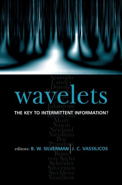 J. C. Vassilicos, B. W. Silverman - Wavelets: the Key to Intermittent Information?, E-bok