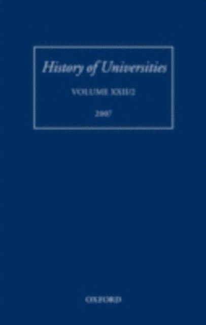 Mordechai Feingold - History of Universities, E-bok