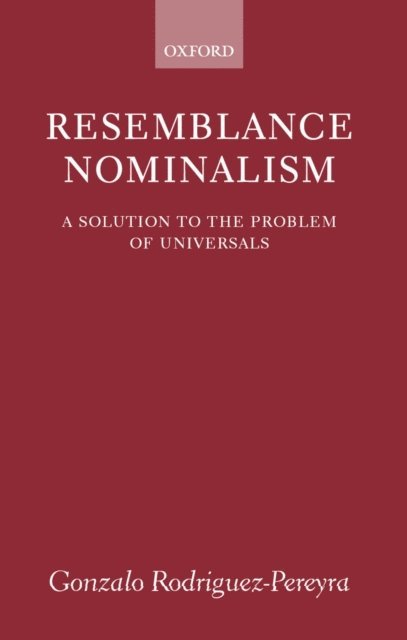 Gonzalo Rodriguez-Pereyra - Resemblance Nominalism, E-bok