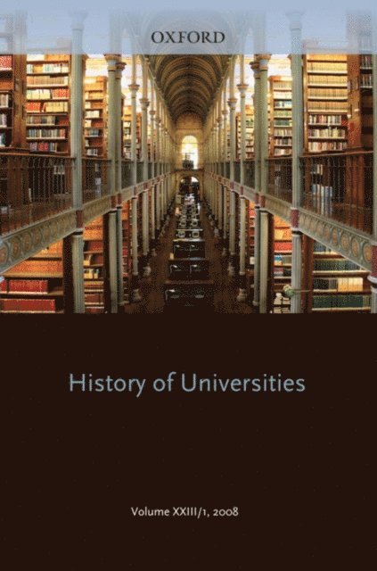 Mordechai Feingold - History of Universities, E-bok