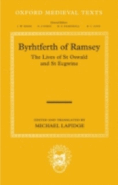 Michael Lapidge - Byrhtferth of Ramsey, E-bok