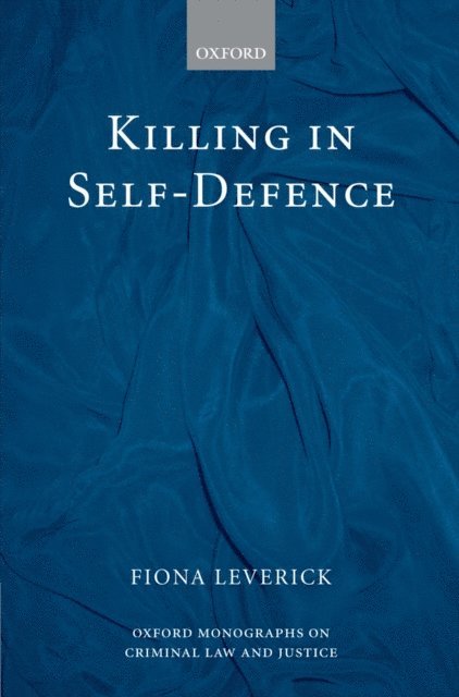 Fiona Leverick - Killing in Self-Defence, E-bok