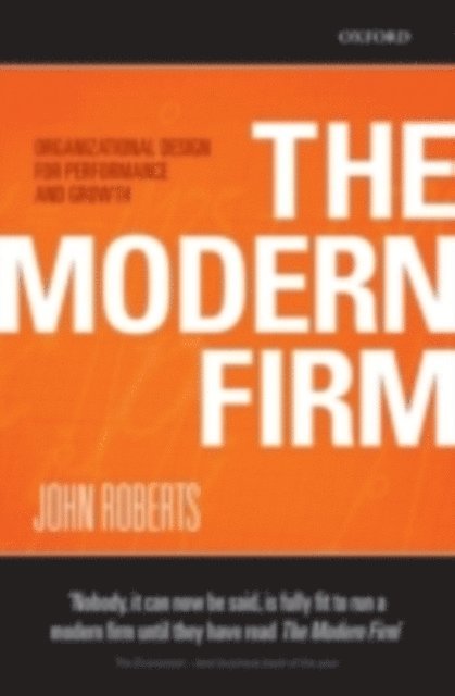 John Roberts - Modern Firm, E-bok