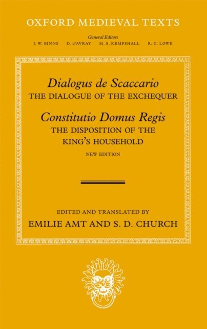 S. D. Church, Emilie Amt - Dialogus de Scaccario, and Constitutio Domus Regis, E-bok