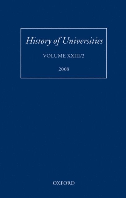 Mordechai Feingold - History of Universities, E-bok