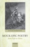 Mock-Epic Poetry from Pope to Heine