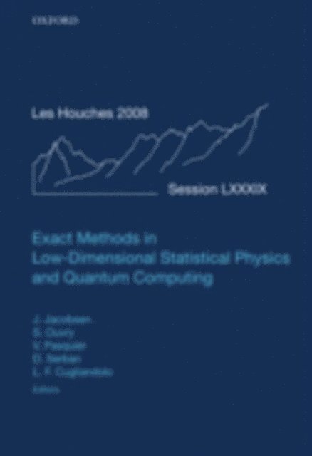 Leticia Cugliandolo, Didina Serban, Vincent Pasquier, Stephane Ouvry, Jesper Jacobsen - Exact Methods in Low-dimensional Statistical Physics and Quantum Computing, E-bok