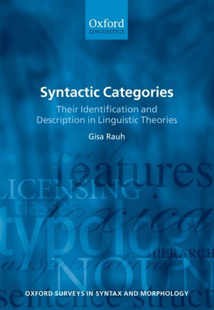 Gisa Rauh - Syntactic Categories, E-bok