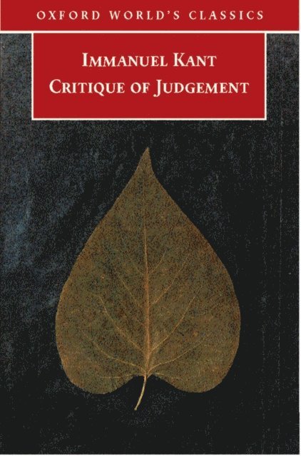 Immanuel Kant, Nicholas Walker - Critique of Judgement, E-bok