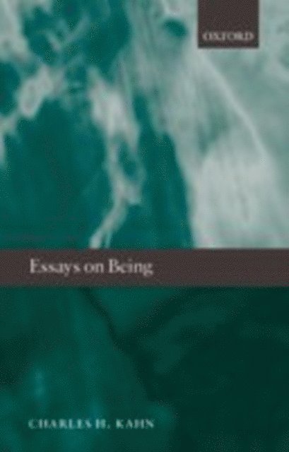 Charles H. Kahn - Essays on Being, E-bok