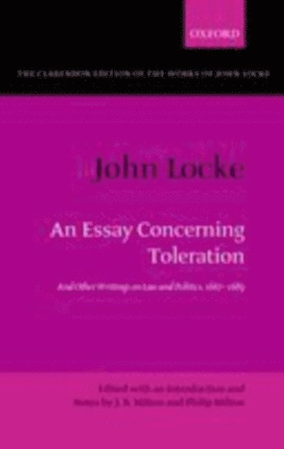 Philip Milton, J. R. Milton - John Locke: An Essay concerning Toleration, E-bok
