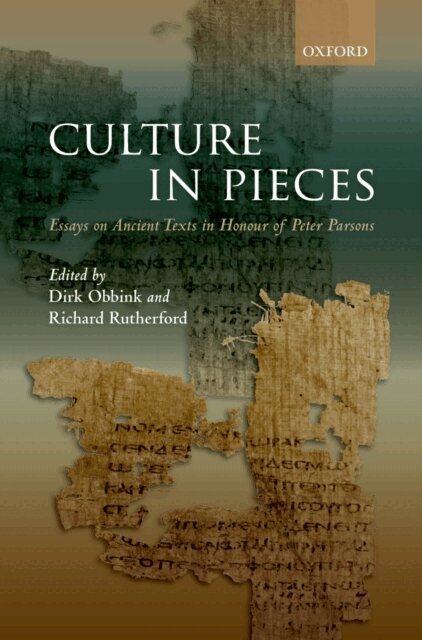 Richard Rutherford, Dirk Obbink - Culture In Pieces, E-bok