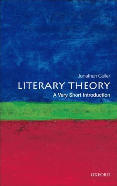 Jonathan Culler - Literary Theory, E-bok