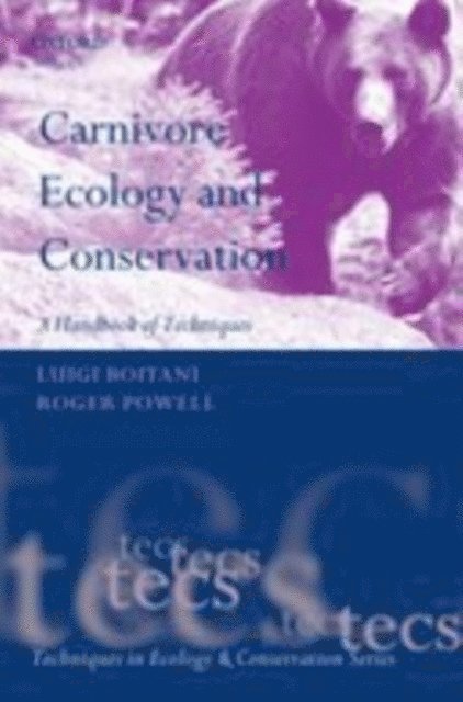 Roger A. Powell, Luigi Boitani - Carnivore Ecology and Conservation, E-bok