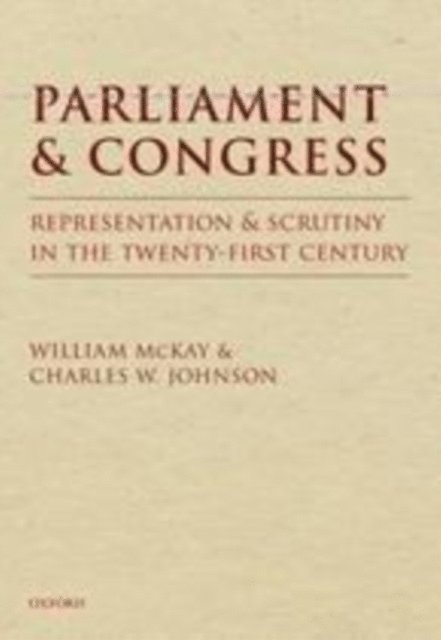 Charles W. Johnson, William McKay - Parliament and Congress, E-bok