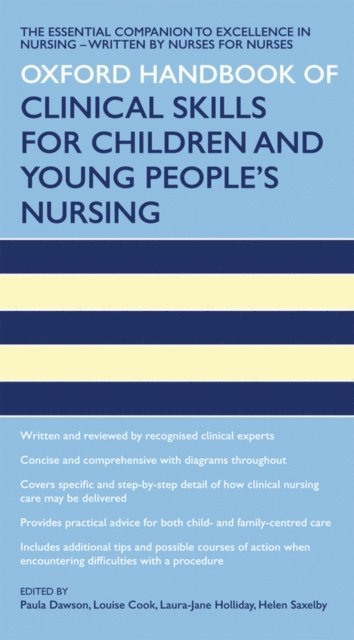 Helen Reddy, Laura-Jane Holliday, Louise Cook, Paula Dawson - Oxford Handbook of Clinical Skills for Children's and Young People's Nursing, E-bok