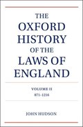 Oxford History of the Laws of England Volume II