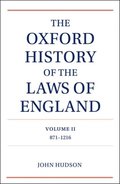 Oxford History of the Laws of England Volume II