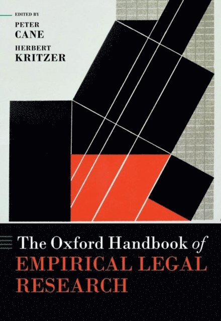 Herbert Kritzer, Peter Cane - Oxford Handbook of Empirical Legal Research, E-bok