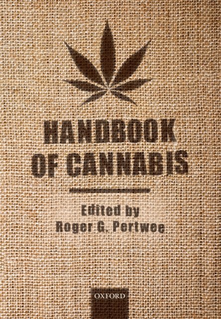 Roger Pertwee - Handbook of Cannabis, E-bok
