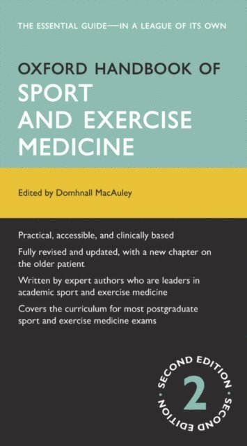 Domhnall MacAuley - Oxford Handbook of Sport and Exercise Medicine, E-bok