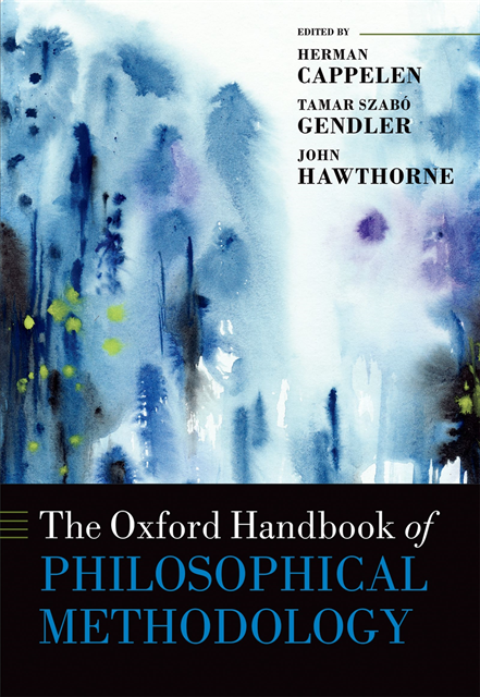 John Hawthorne, Tamar SzabA³ Gendler, Herman Cappelen - Oxford Handbook of Philosophical Methodology, E-bok
