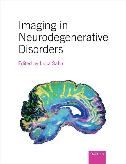 Luca Saba - Imaging in Neurodegenerative Disorders, E-bok