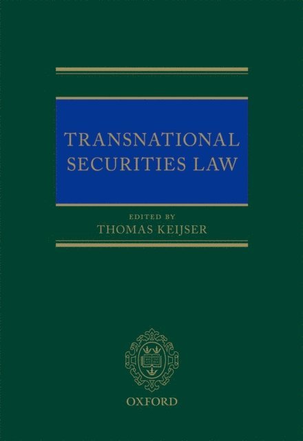 Thomas Keijser - Transnational Securities Law, E-bok