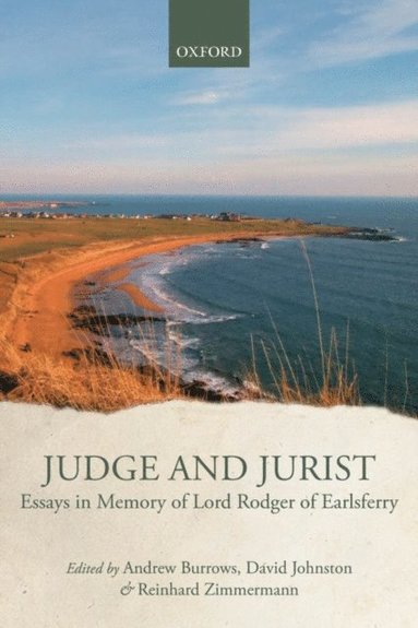 Reinhard Zimmermann, David Johnston, Andrew Burrows - Judge and Jurist, E-bok