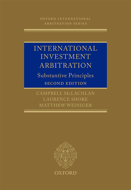 Matthew Weiniger, Laurence Shore, Campbell McLachlan - International Investment Arbitration, E-bok