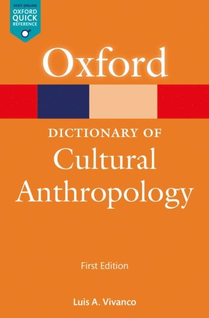 Luis Vivanco - Dictionary of Cultural Anthropology, E-bok
