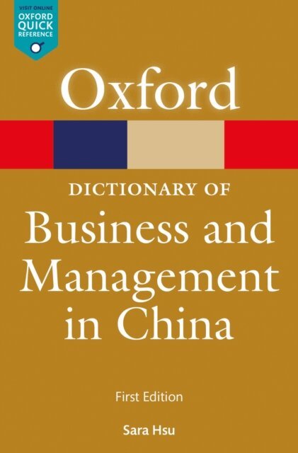 Sara Hsu - Dictionary of Business and Management in China, E-bok