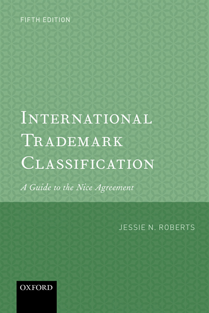 Jessie Roberts - International Trademark Classification, E-bok. Tillgänglighet: Lägg i varukorg