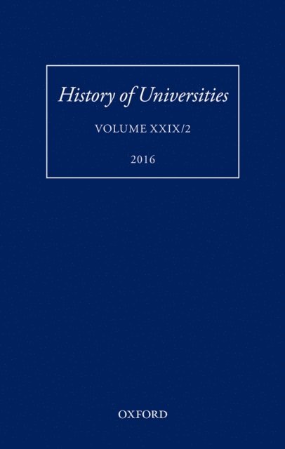 Alexander Broadie, Mordechai Feingold - History of Universities, E-bok