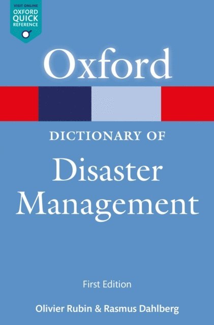 Rasmus Dahlberg, Olivier Rubin - Dictionary of Disaster Management, E-bok